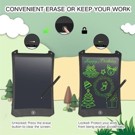 PINKCAT 3PCS LCD Writing Tablet, Doodle Board Gifts Drawing Pad for Kids, Repeat Graphic Tablet Learning Educational Toy - Gift for Kids 3-6 Years Old Girl Boy