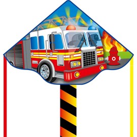 HQ Simple Flyer Kite - 120 cm Fire Truck