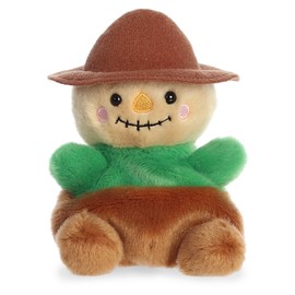 Aurora® Spooky Palm Pals™ Cornelius Scarecrow™ Stuffed Animal - Pocket-Sized Play - Collectable Fun - Multicolor 5 Inches