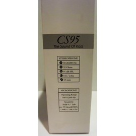 Koss CS95 Noise Cancelling Handsfree Communications Headset Speech Recognition