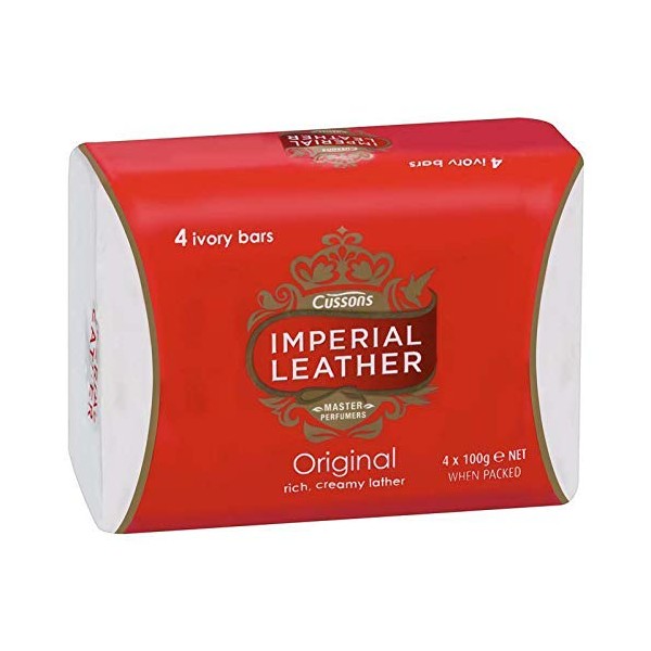 Imperial Leather Cussons Original Bar Soap - 4 Pack