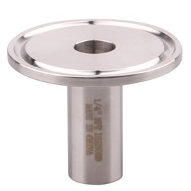 DERNORD Sanitary Female Threaded Pipe Fitting to 1.5 Inch Tri Clamp (Pipe Size: 1/4" NPT （1.5 Inch Tri clamp）)