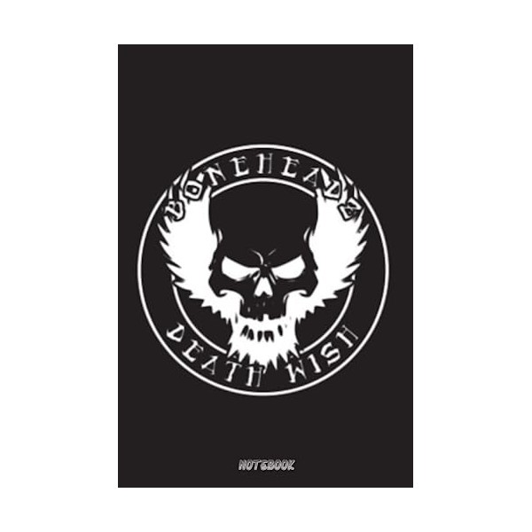 Death Wish By BoneheadZ Notebook: Composition Book To Writing Story