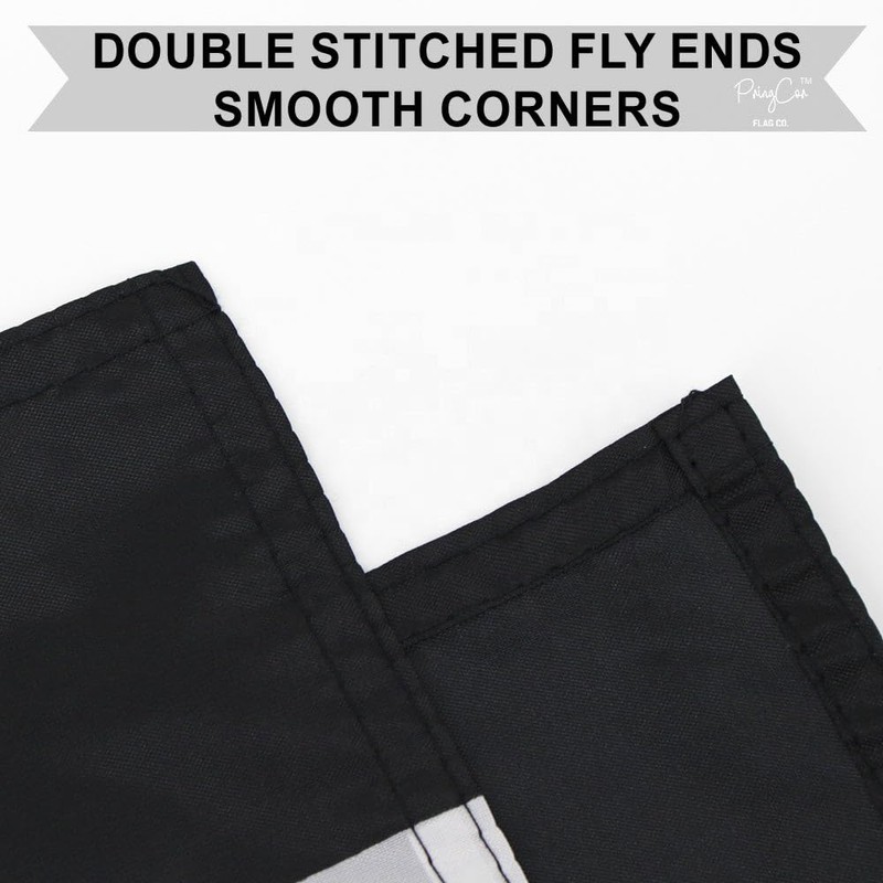 3x5FT Thin Yellow Line Flag Emergency Dispatchers Tow Recovery Security