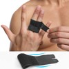 Mezeic Finger Splint Finger Buddy Wraps Reusable Finger Support Sleeves,
