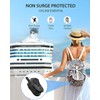 BEVA Travel Power Strip with USB C Ports, 4FT Extension