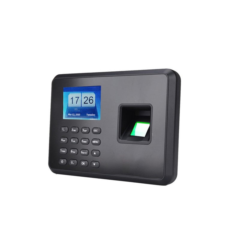 Intelligent Biometric Fingerprint Password Attendance Machine Employee Checking-in Recorder 2.4