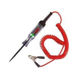 Car Voltage Tester Car Circuit Test Pen 3-48 V, Car Circuit Test Pen 3-48 V DC with Indicator Light Voltage Tester with Digital LCD Automotive Circuit Tester with Crocodile Clip
