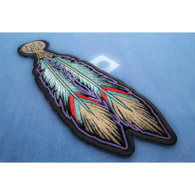 Ivamis Tribal Feathers Patch - 2.25x6.5 inch - P3117