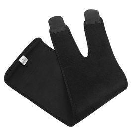 Healvian Thigh Brace Support Adjustable Sweat Band for Outdoor Activities Sports Protection Wrap Strap for Men and Women and Comfortable Design Black