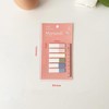 Morandi Pastel Index Tabs, 120 Pcs Repositionable Sticky Tabs, Writable