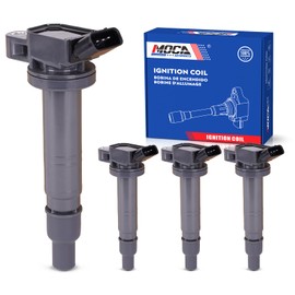 MOCA UF495 4PCS Ignition Coils Fit 2005-2021 for Toyota Hilux 2.7L L4, 2005-2023 Tacoma 2.7L L4, 2012-2014 Hiace 2.7L L4, 2009-2012 Matrix 2.4L L4, 2010-2015 for Scion XB 2.4L L4