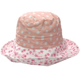 Sun Robe UPF 50+ Children's Hat, Girls, Elementary School Students, Sunshade, Sun Hat, Ponytail Hat, Wide Brim, UV Hat, Children, Girls, Outdoors, Travel, School, Outdoors, pink floral