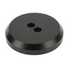 4PCS Aluminium Jack Pad Adapter Black Strong Strength Anodized Surface