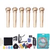 50Pcs Guitar Accessories Kit Strings Picks Capo Finger Cot Tuner