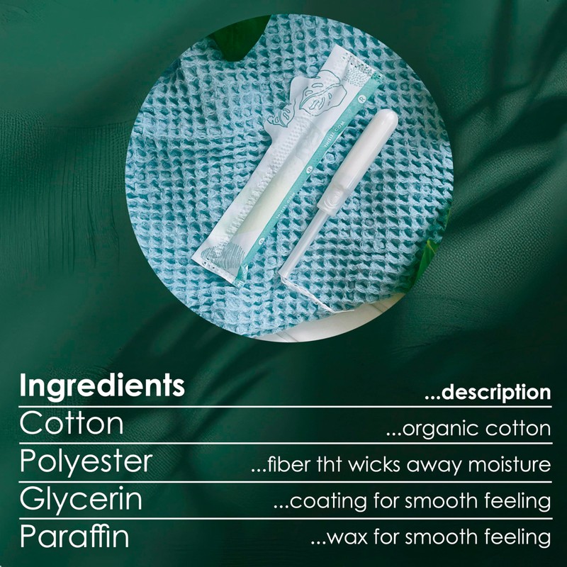 L. Cotton Tampons Light/Regular Absorbency Multipack, Contains an Organic Cotton