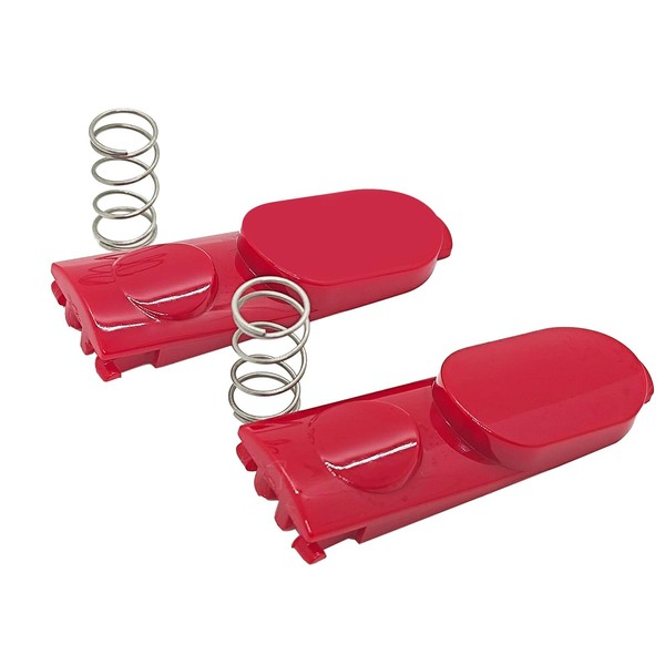 2 Pack Cleaner Head Clip Latch Tab Button with Spring