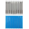10pcs Thread Tap Set Straight Flute HighSpeed Steel Machine Tap
