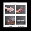 Soap Dish Tray, Container, Detachable Soap Container Box for Bathroom