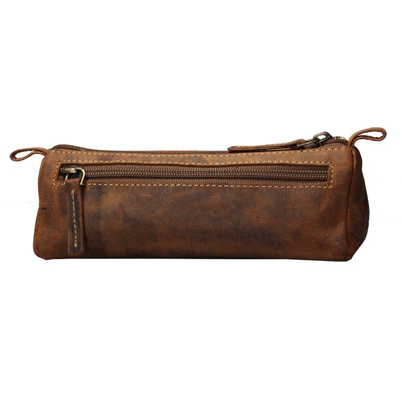 Greenburry Vintage Pencil Case Brown