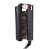Hot Comb Electric Folding Design Ergonomic Handle Curls Straight Hair