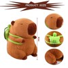 Capybara Plush Toy 25cm Simulation Turtle Capybara Plush Toy Cute
