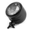 35W Retro Motorcycle Headlight Grill Lens Cover 1750lm High Brightness