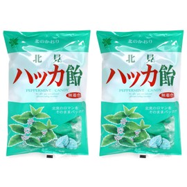 Kitami Peppermint Candy 8.5 oz (240 g), Set of 2 Bags
