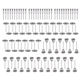Mixiflor 99 Pcs Wire Brushes Set,Steel Wire Wheels Pen Brushes Set Kit Accessories for Rotary Tool-1/8(3mm) Shank