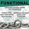Spring Washer Form B in Accordance with DIN 127, Stainless