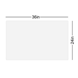 36" x 24" Extra Large Silicone Mat for Epoxy Resin, non-slip, heat-resistant, demolding, etc. (Black)