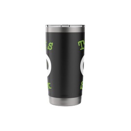 Ticks Suck Shirt Lyme Disease Gift Green Awareness Ribbon Stainless Steel Insulated Tumbler