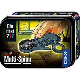 Die drei ??? Multi-Spy by KOSMOS Detective Gadget Detective Toy Agent Equipment for Children Aged 8+ Die drei Question Mark Toy, Detective Equipment, Detective Kit, 2.5 m²