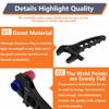 BARTOO AN Hose Fitting Adjustable Wrench 3AN-16AN Lightweight Aluminum(Black)