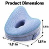 Product Name: Memory Cotton Leg Pillow Hollow Heart Pregnancy Side