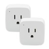 Satco S11269 Starfish 2-Inch Mini-Square On/Off WiFi Smart Plug Outlet,
