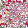 Sanrio 10pcs My Melody Stickers | Water Resistant | Sanrio