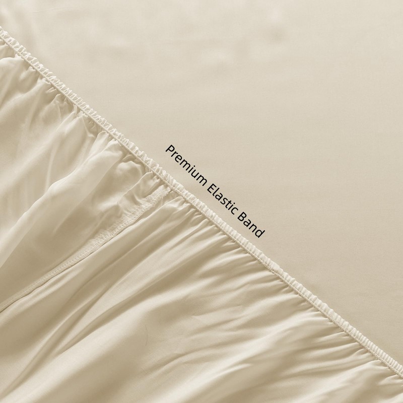 bienDo Bamboo Fitted Sheet, Small Double / 4ft (3/4 Bed),