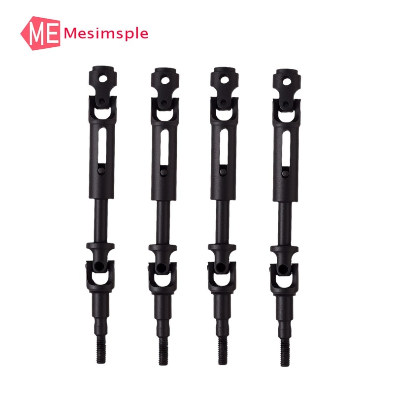 Mesimsple 4Pcs Steel CVD Front Rear H14BM Drive Shaft 14410B