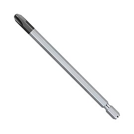 ANEX AK-22C Single Head Hitting Replacement Screwdriver Bit + 0.1 x 5.3 inches (3 x 135 mm)