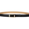 Tonywell Mens Leather Belt 30mm Wide Ratchet Belt with Automatic