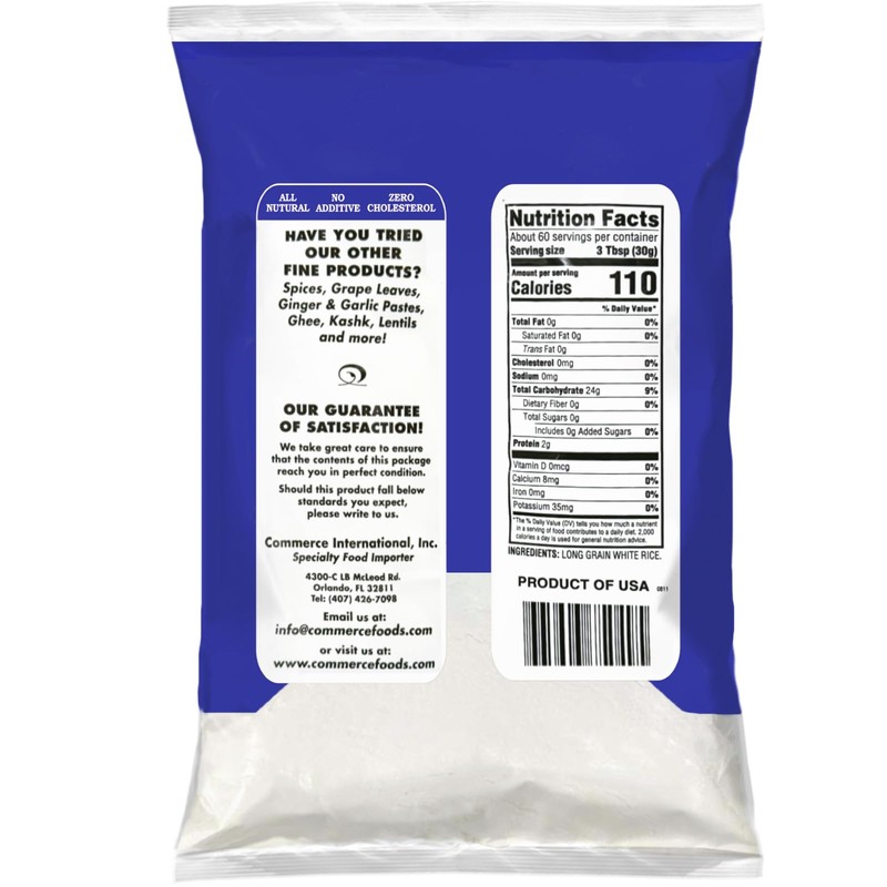 Eastern Feast - Rice Flour, 1.81 kg (4 LB), Product