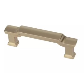 Liberty P45950C-CZ 3" Scalloped Footing Cabinet Drawer Pull Champagne Bronze