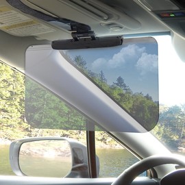 Sun Visor Extender for Cars, Car Sun Visor, Universal Anti-Glare Polarized Sun Visor for Car, Big Size Adjustable Car Sunshade Visor Extender for Safe Driving, UV400 Protect from Glare/UV Ray