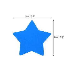 MECCANIXITY 60g Star Confetti Star Glitter Confetti Paper Blue Table Confetti for Birthday Wedding Balloons Party Decorations