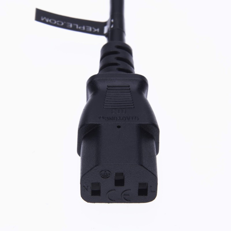 IEC Power Cable Compatible with LG 32LD450 & 37LH4010 TV