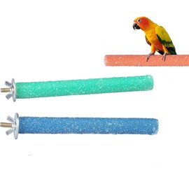 Parrot Perch for Birds, Claw Sharpener, Straight Parakeet, Bird Stand, Branches, Nail Polishing, Chewing Toy, Cage Stand, Scrub Stick, Stand Rod, For Cages, Pet Supplies, Tosu, Bird Resting Place,