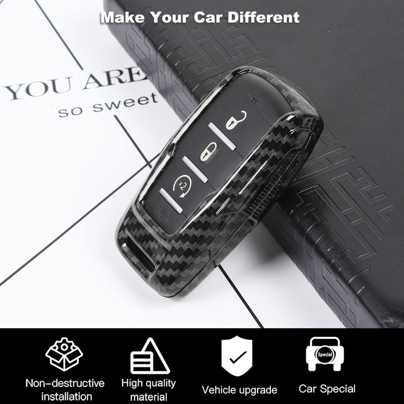 RT-TCZ Funda para llavero, funda de protección, accesorios para Dodge