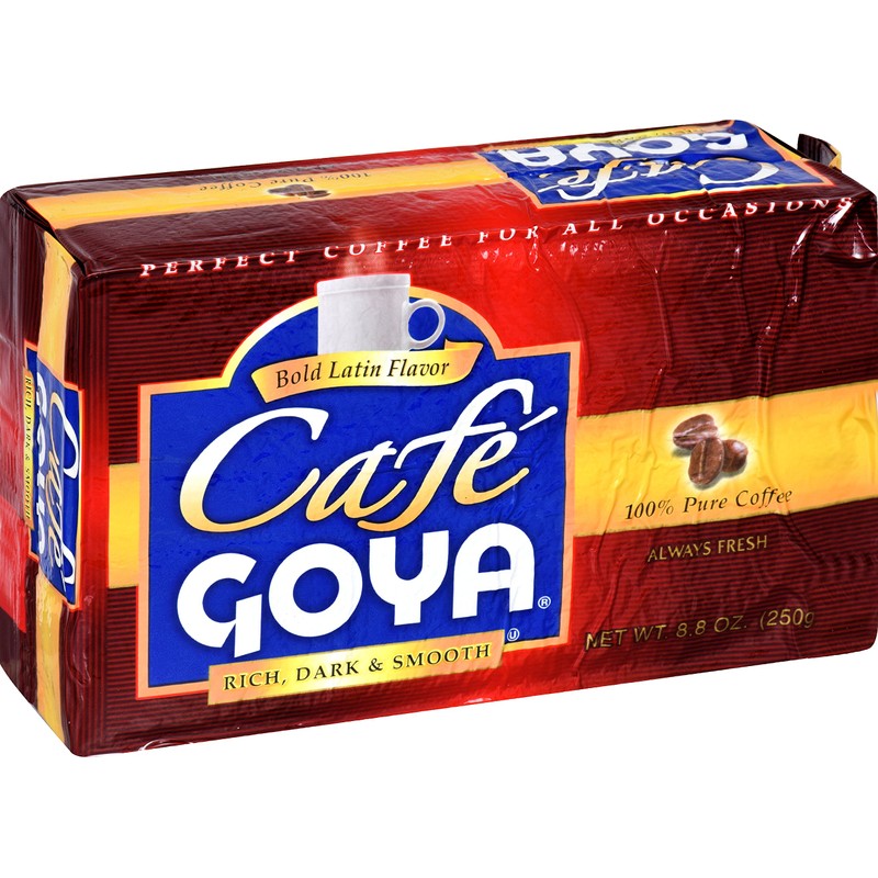 Goya 100% Pure Latin Coffee, Rich, Dark & Smooth, 8.8