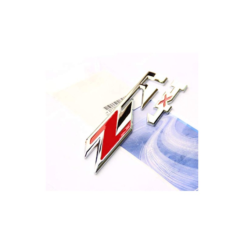 Yoaoo 2Pack OEM Chrome Red Z71 4x4 Emblems Badges Compatible